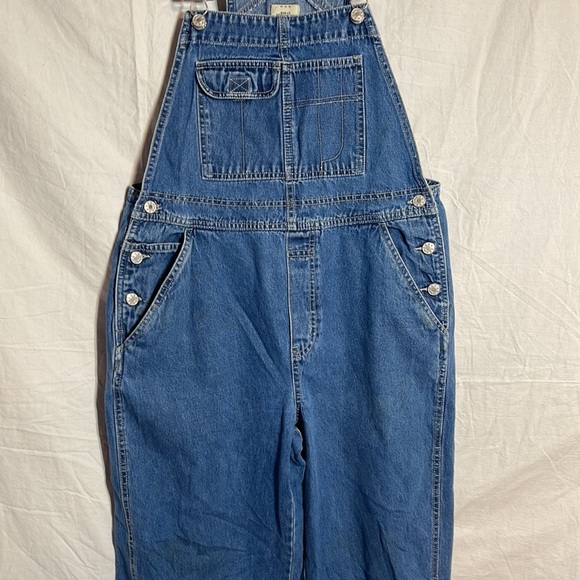 Great Northwest Denim Overalls Small Ladies Classic Fit Y2K 2000s Jean Cotton S - Picture 3 of 13